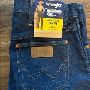 Wrangler Original Cowboy Cut Jeans in Deep Blue